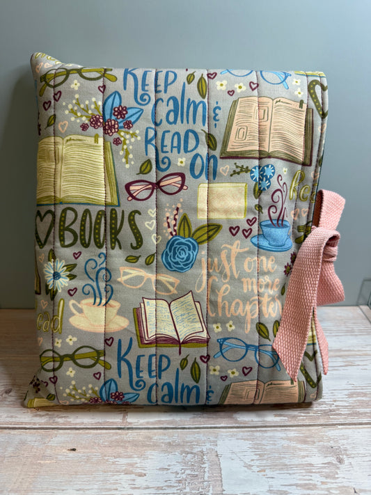 Keep Calm & Read On Book Sleeve