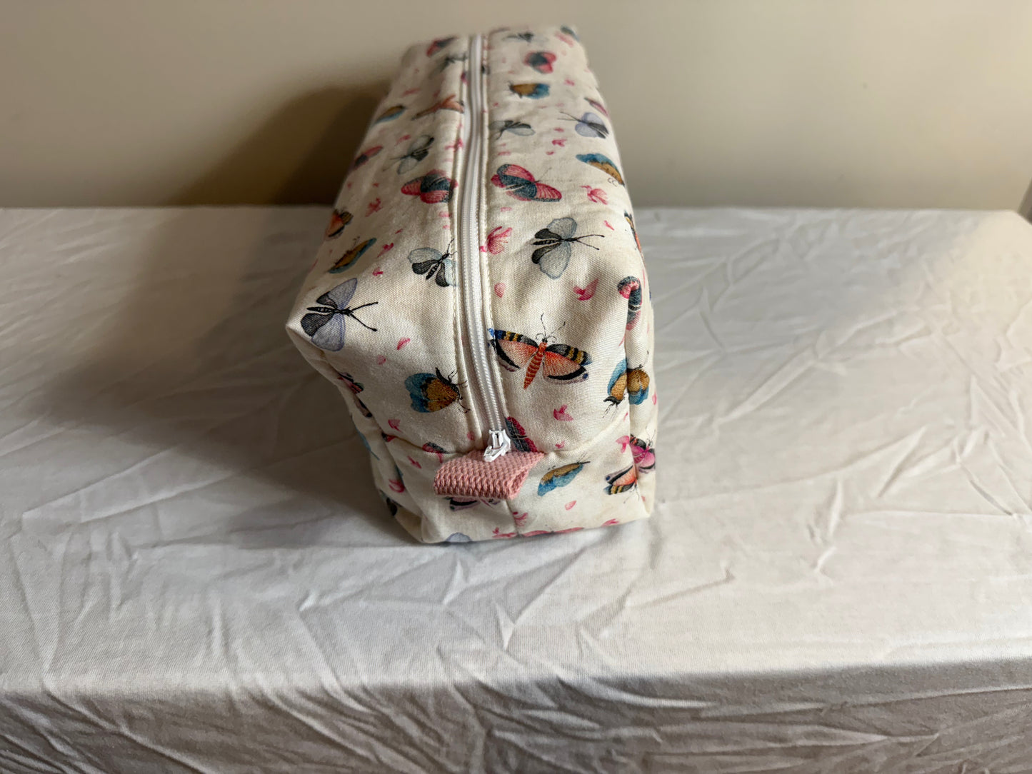 Butterfly Zipper Cosmetic Bag